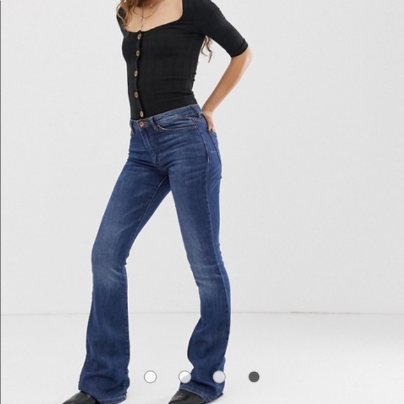 Free people Central Park black cardi ribbed top - Picture 6 of 8